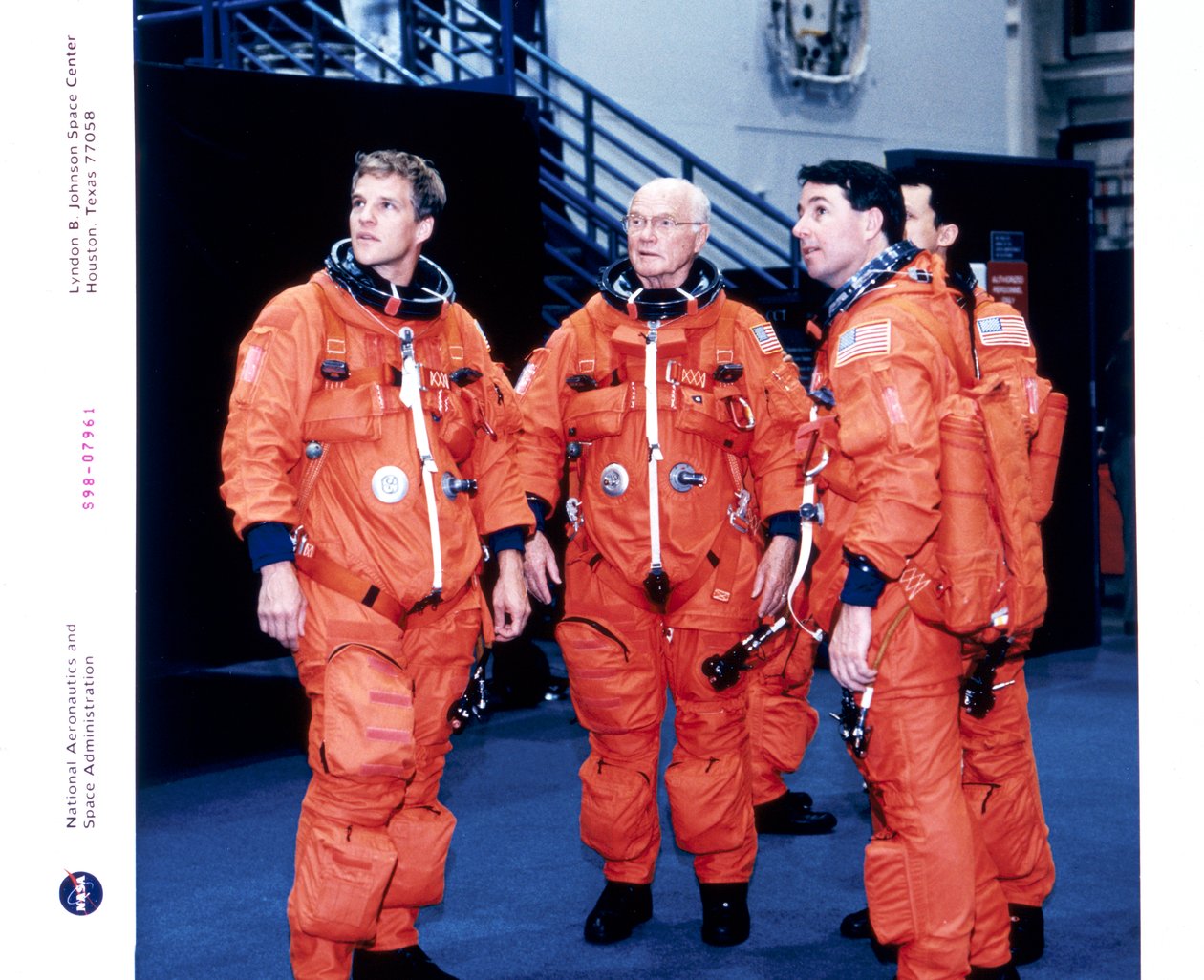 John H Glenn és a legénység tagjai, 1998. június alkotó: Unbekannt