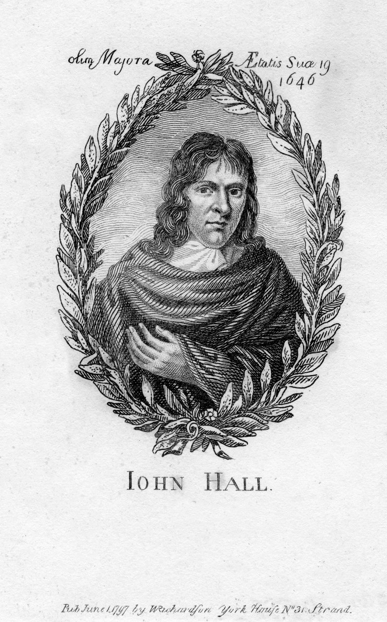 John Hall költő, 1797 alkotó: Unbekannt