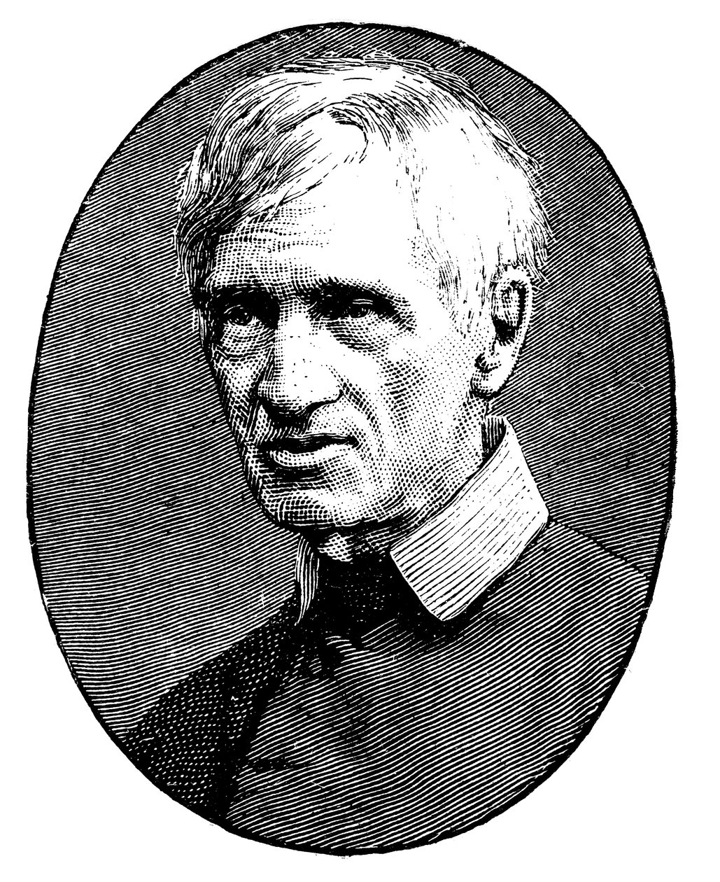 John Henry Newman idős korban, brit tudós és teológus, 1879 alkotó: Unbekannt