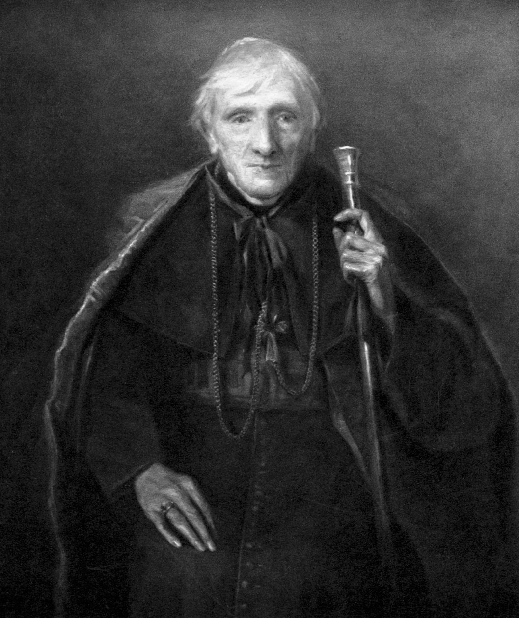 John Henry Newman idős korban, brit tudós és teológus, 1885-ben alkotó: Unbekannt