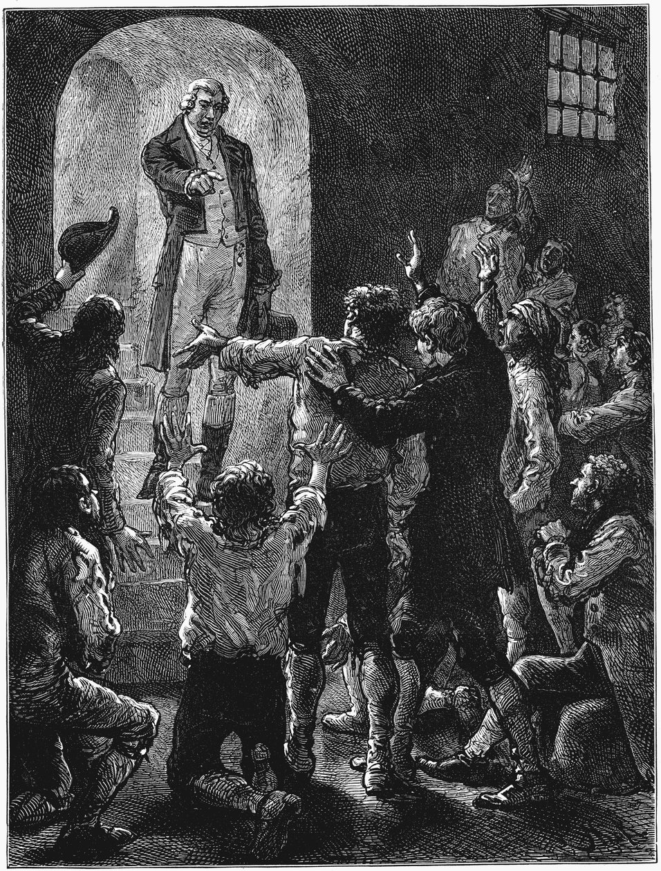 John Howard, angol börtönreformátor, 1780 c1880 alkotó: Unbekannt