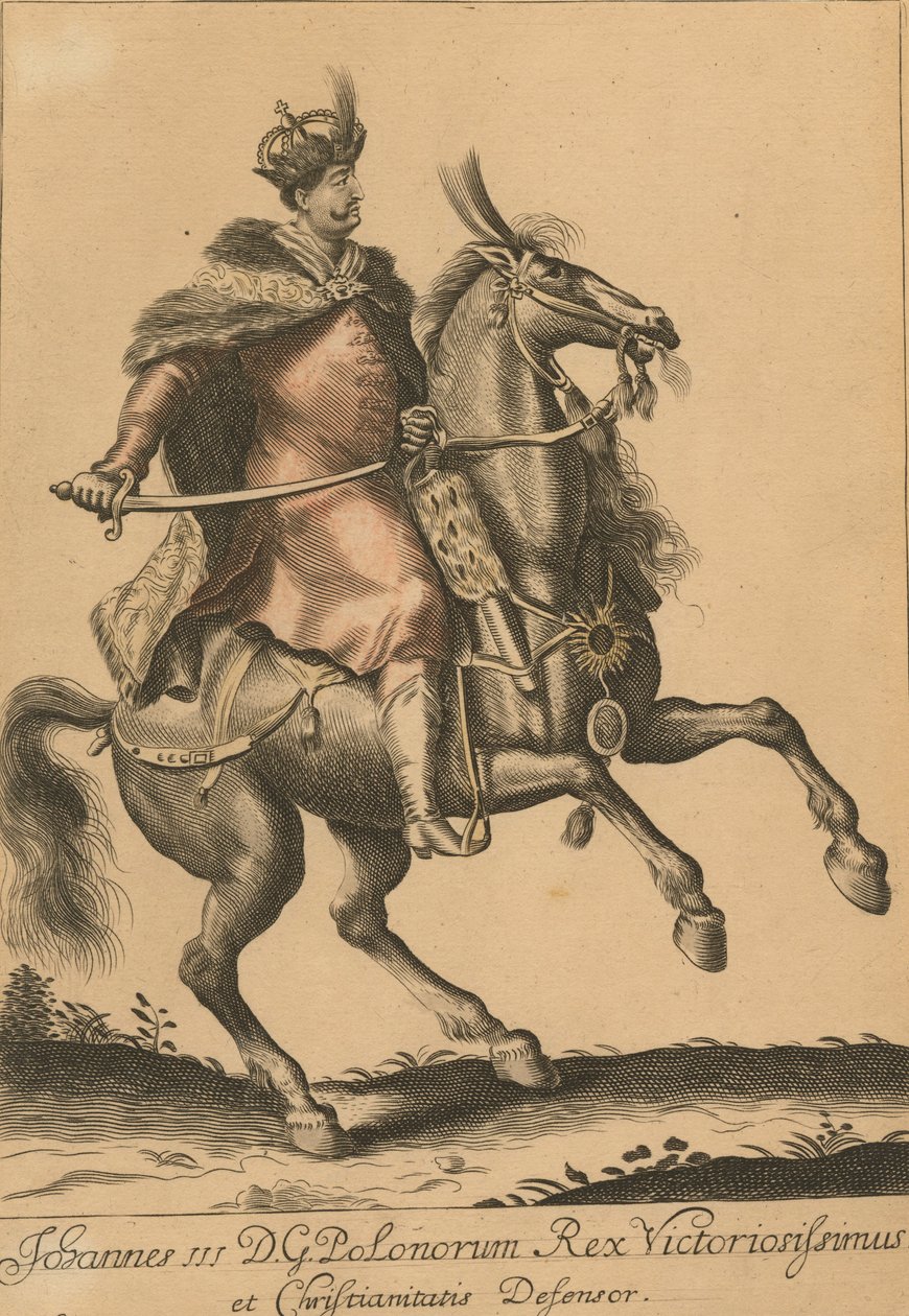 III. Sobieski János 1629-1696, lengyel király és Litvánia nagyhercege, 1683 alkotó: Unbekannt
