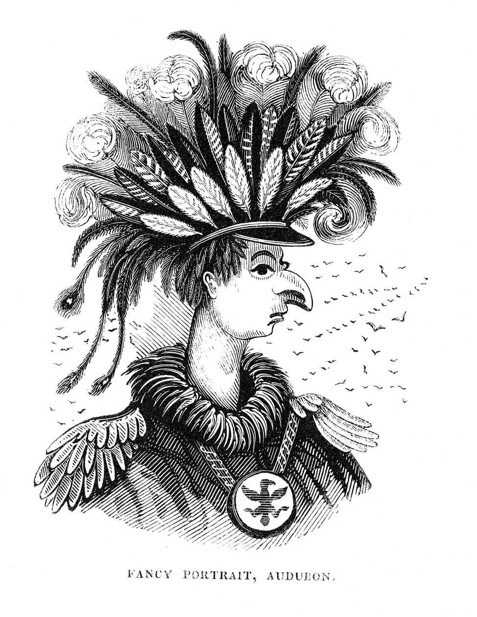 John James Audubon 1780-1851, amerikai ornitológus és művész, 1836 alkotó: Unbekannt