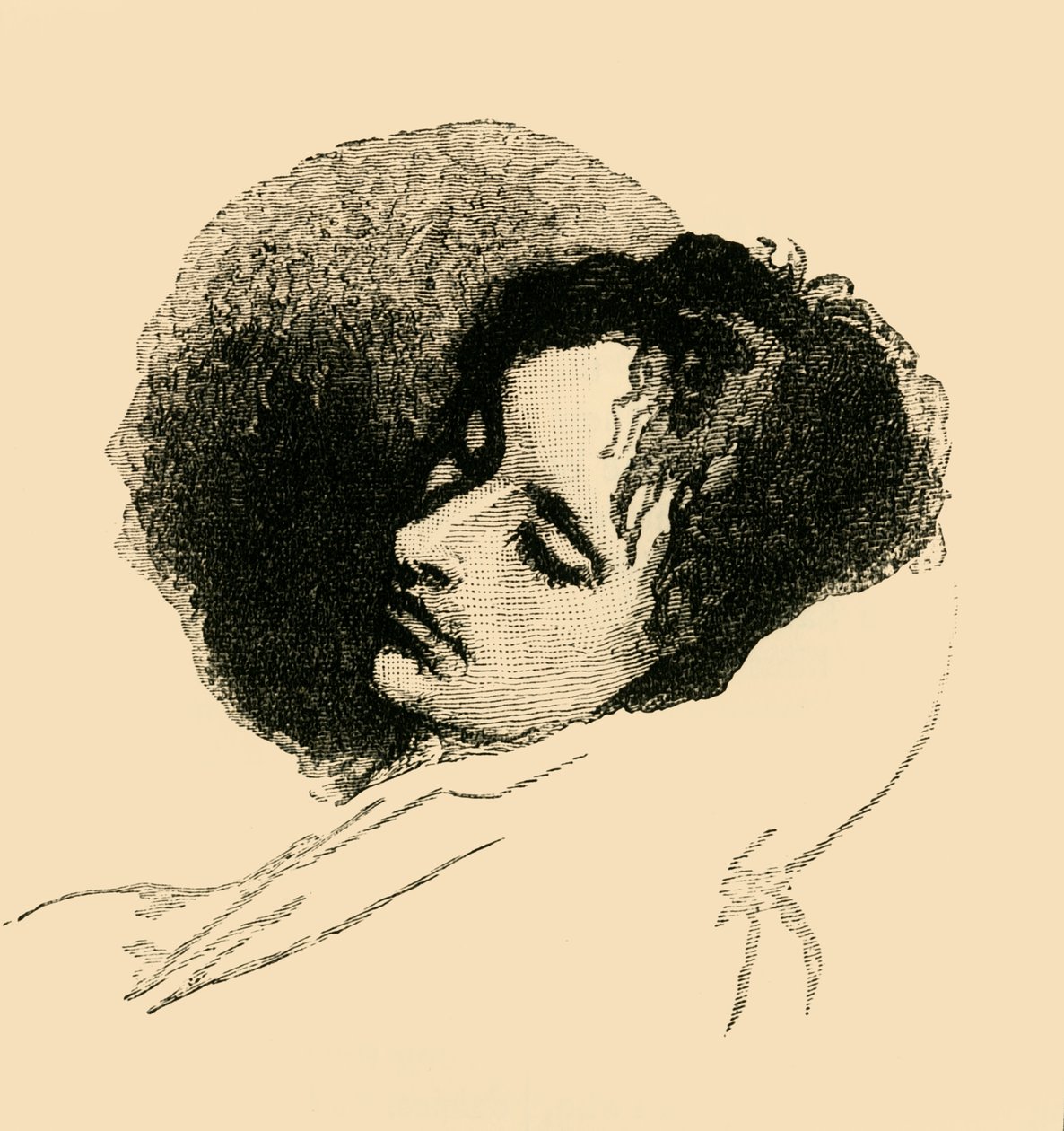 John Keats, 1821, c1876. alkotó: Unbekannt