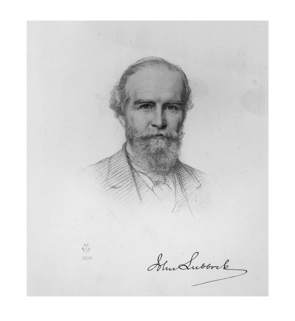 John Lubbock, 1896. alkotó: Unbekannt