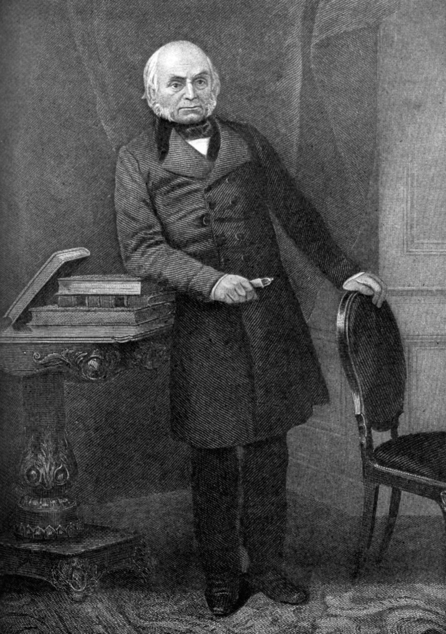 John Quincy Adams 1767-1848, az Egyesült Államok hatodik elnöke, 1908. 19. század alkotó: Unbekannt