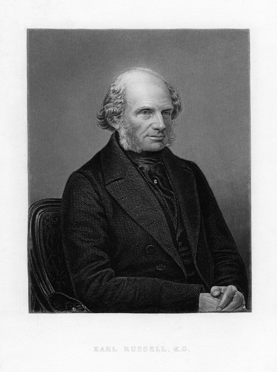 John Russell, 1. Earl Russell, brit whig és liberális politikus, 1870 alkotó: Unbekannt