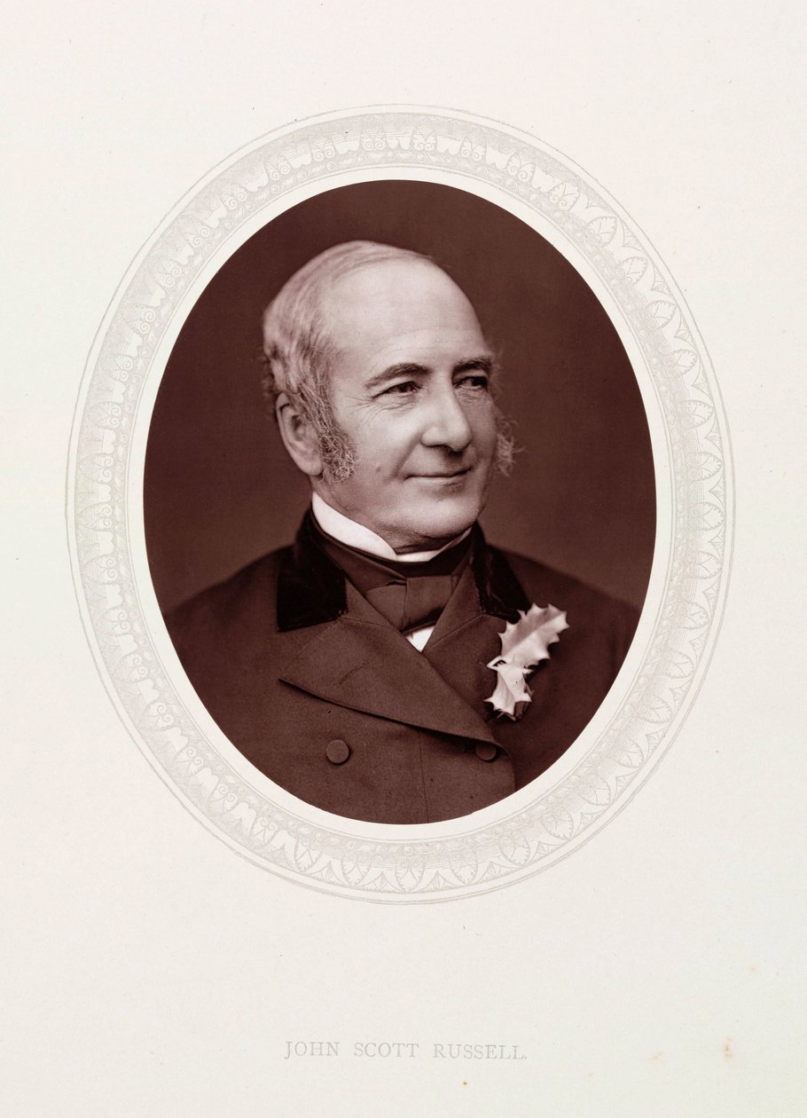 John Scott Russell, skót építőmérnök és haditengerészeti építész, 1870-es évek alkotó: Unbekannt
