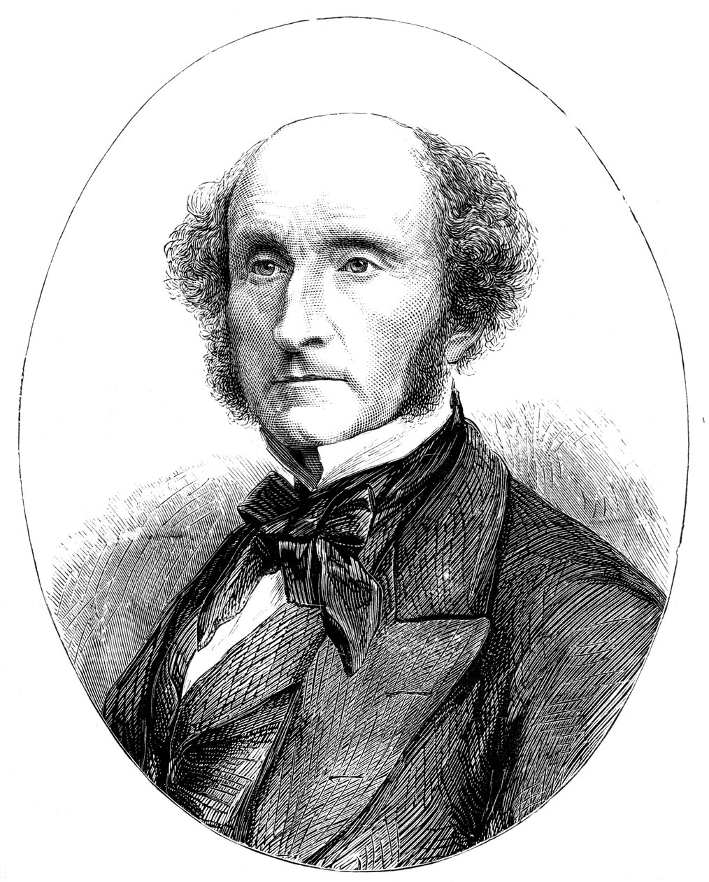 John Stuart Mill 1806-1873, brit társadalomreformer és filozófus alkotó: Unbekannt