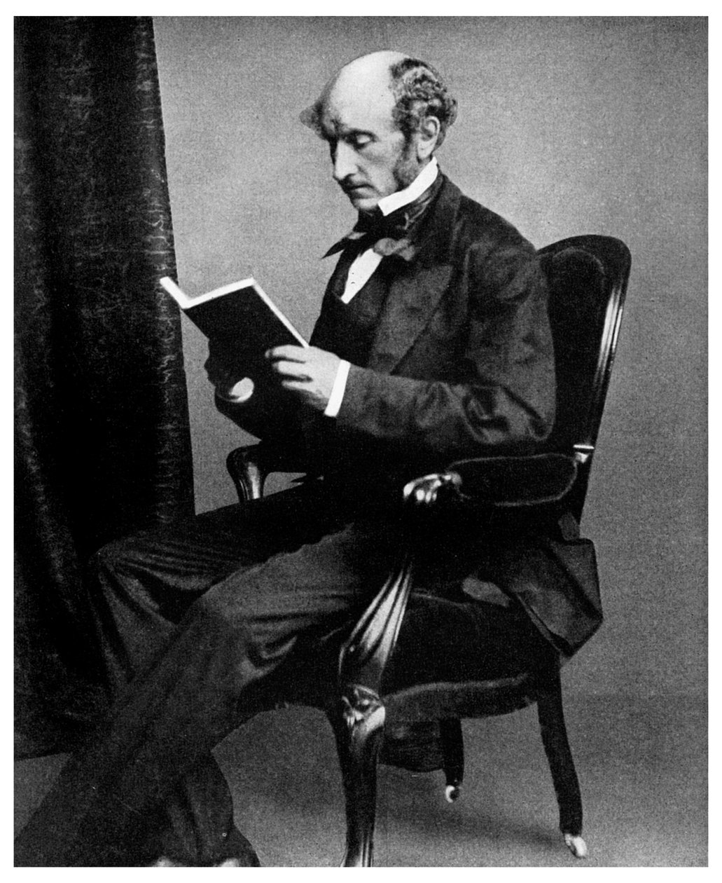 John Stuart Mill, brit filozófus és társadalomreformer, 1956. 19. század alkotó: Unbekannt