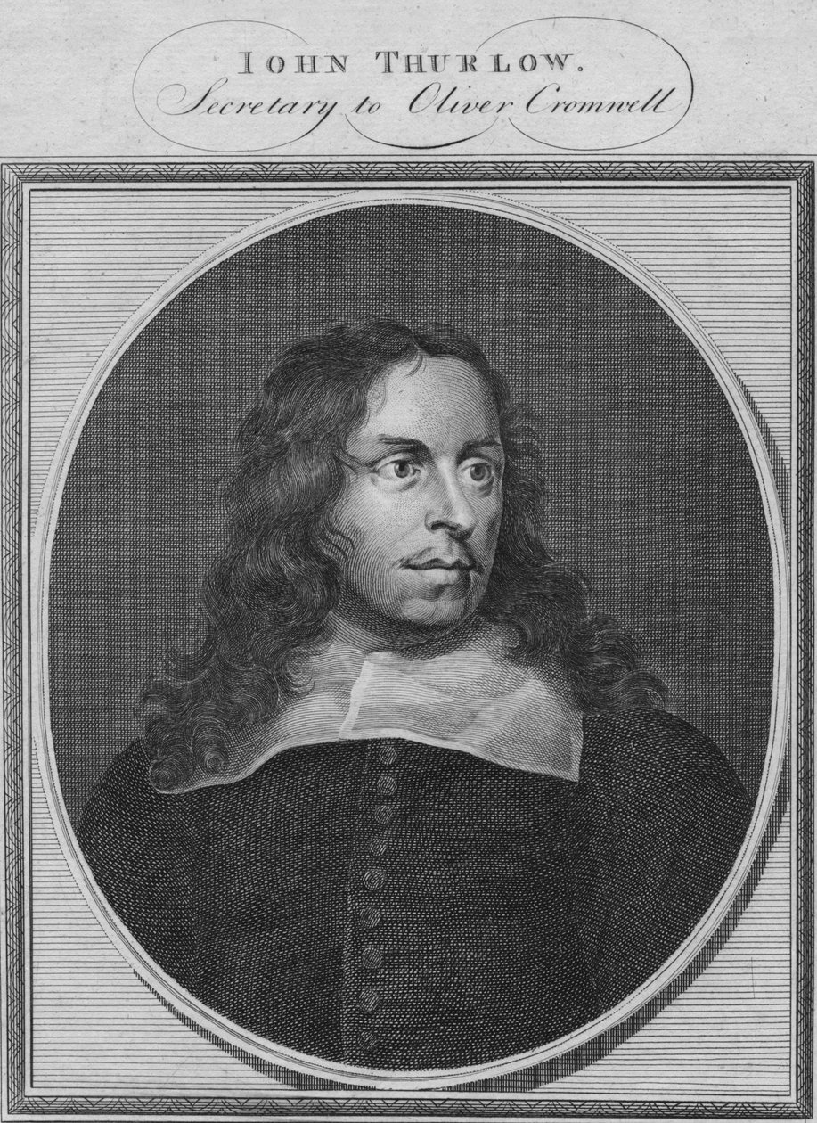 John Thurlow, Oliver Cromwell titkára, 1784. alkotó: Unbekannt
