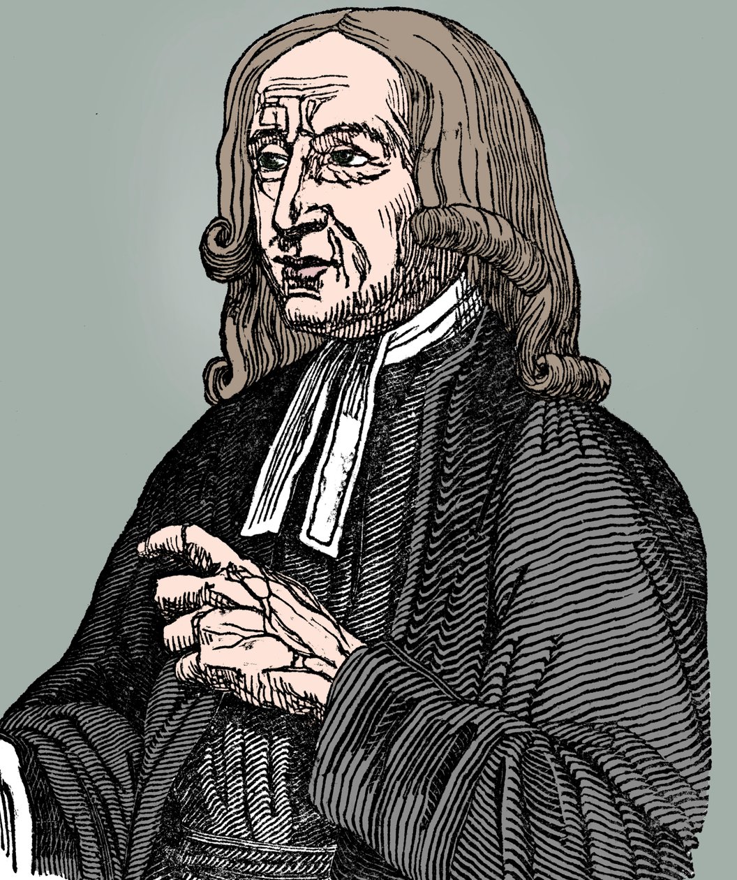 John Wesley, 18. századi angol nonkonformista prédikátor, 1832 alkotó: Unbekannt