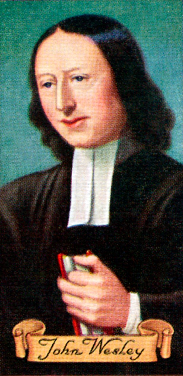 John Wesley, egy sor cigarettakártyából, 1935 alkotó: Unbekannt