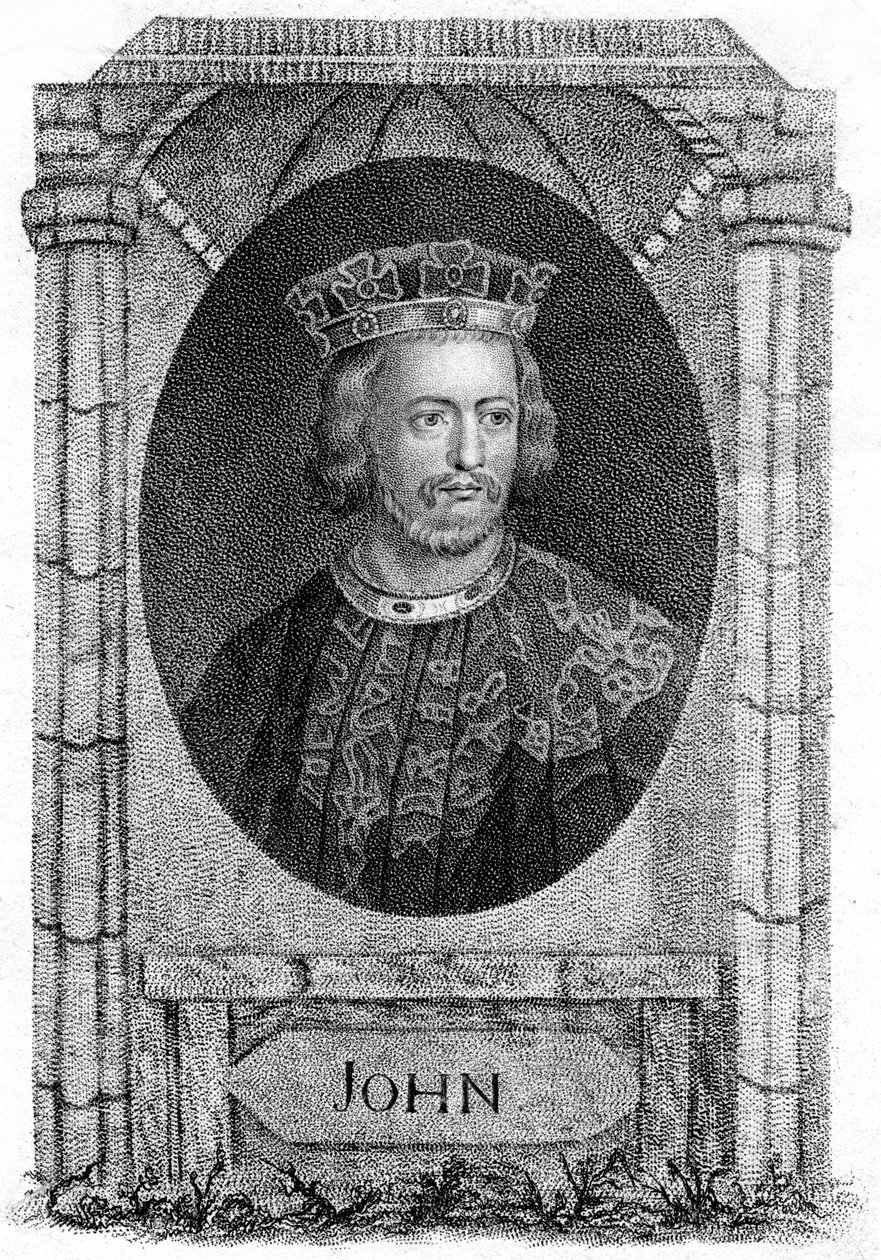 John of England, 1167-1216 alkotó: Unbekannt