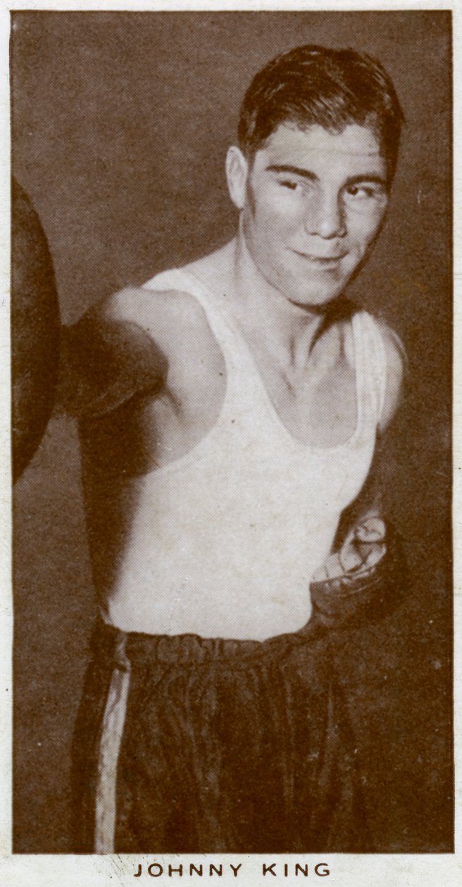 Johnny King brit ökölvívó, 1938 alkotó: Unbekannt
