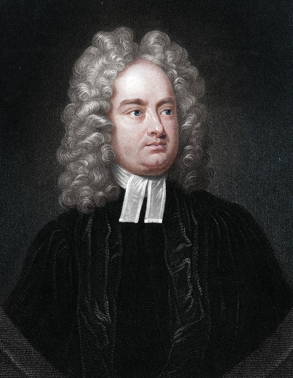 Jonathan Swift angol-ír pap, szatirikus és költő. alkotó: Unbekannt
