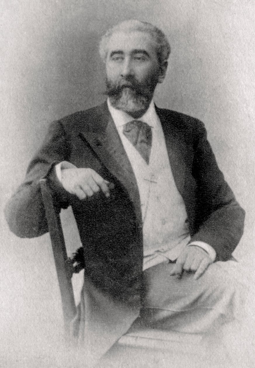 Jose-Maria de Heredia, kubai születésű francia költő, 1902 alkotó: Unbekannt