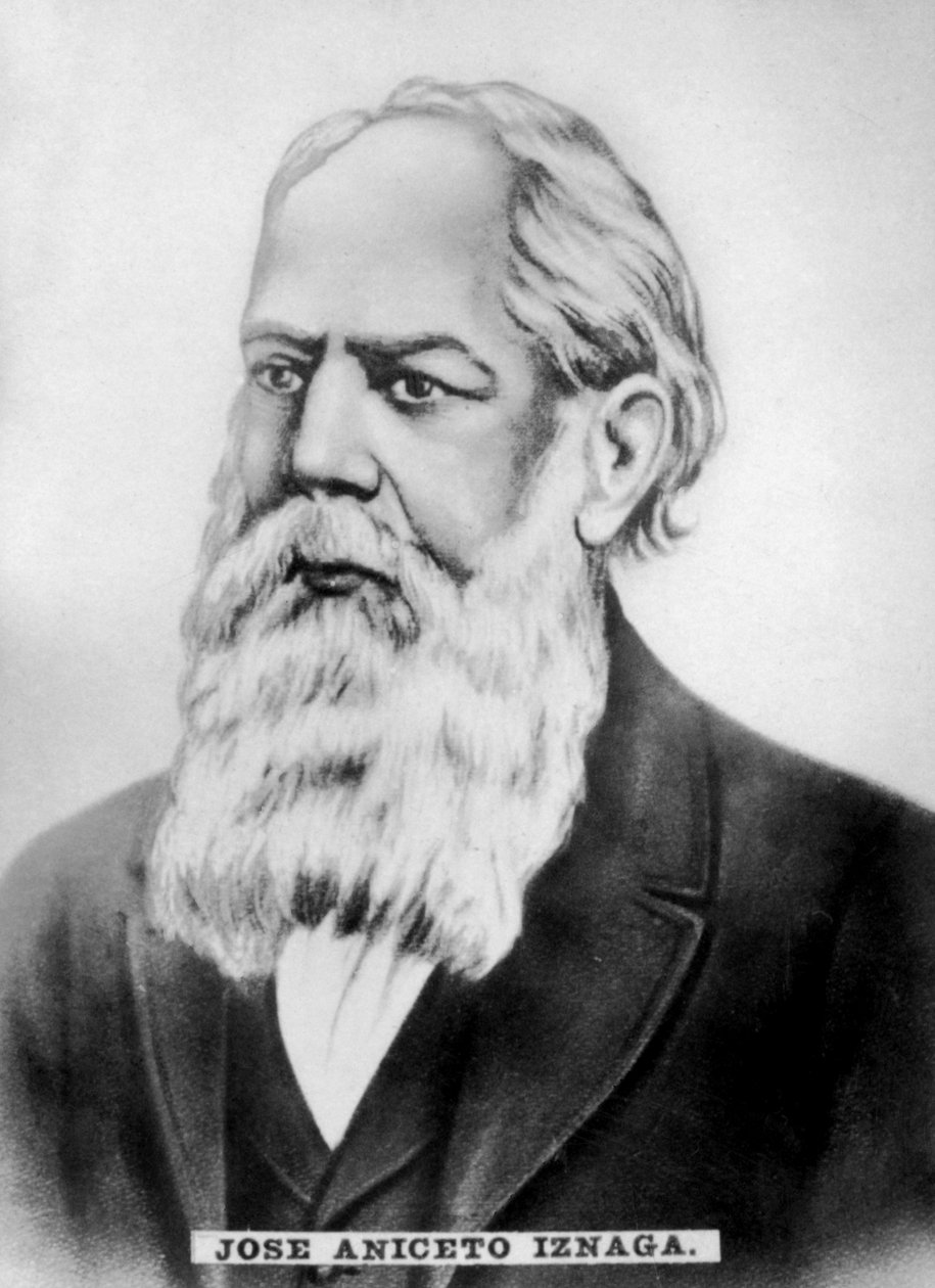 Jose Aniceto Iznaga 1791-1860, kubai hazafi a kubai függetlenségi háborúk idején, c1910 alkotó: Unbekannt