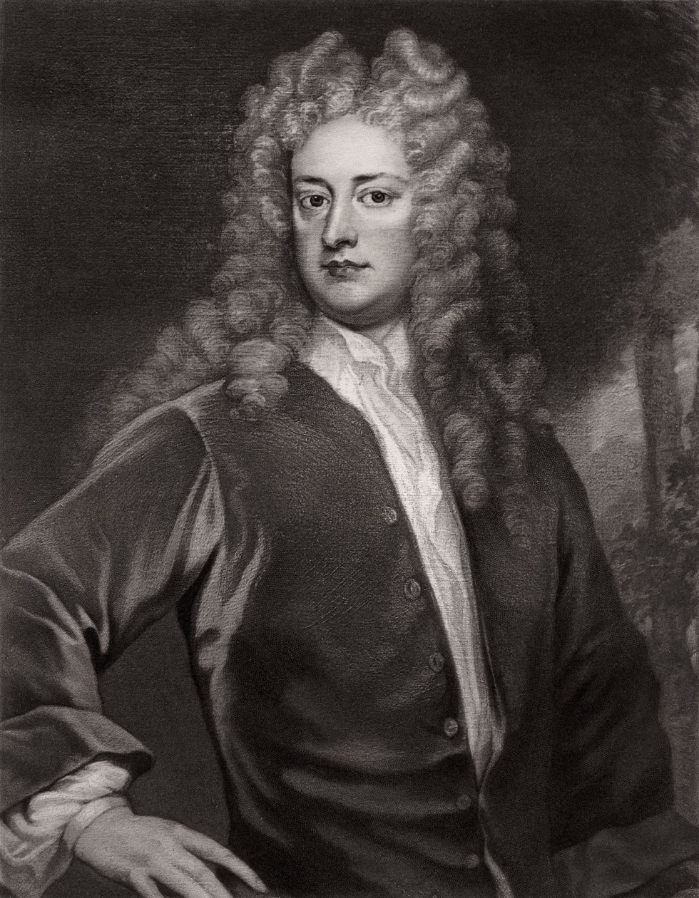 Joseph Addison angol politikus és író, 1703-1712, 1906 alkotó: Unbekannt