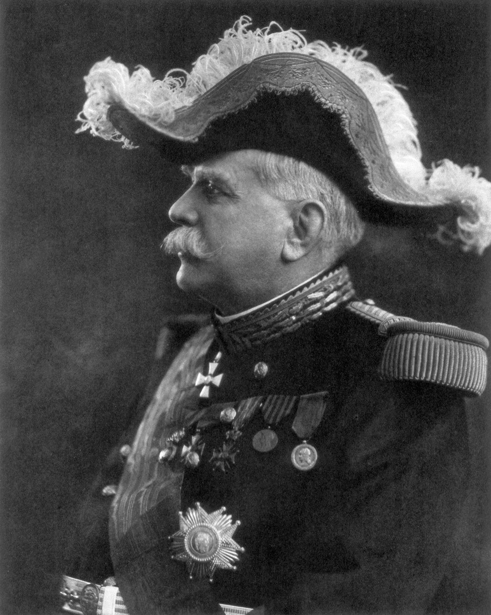 Joseph Jacques Cesaire Joffre, a francia hadseregek főparancsnoka, 1914-1916, 1926 alkotó: Unbekannt