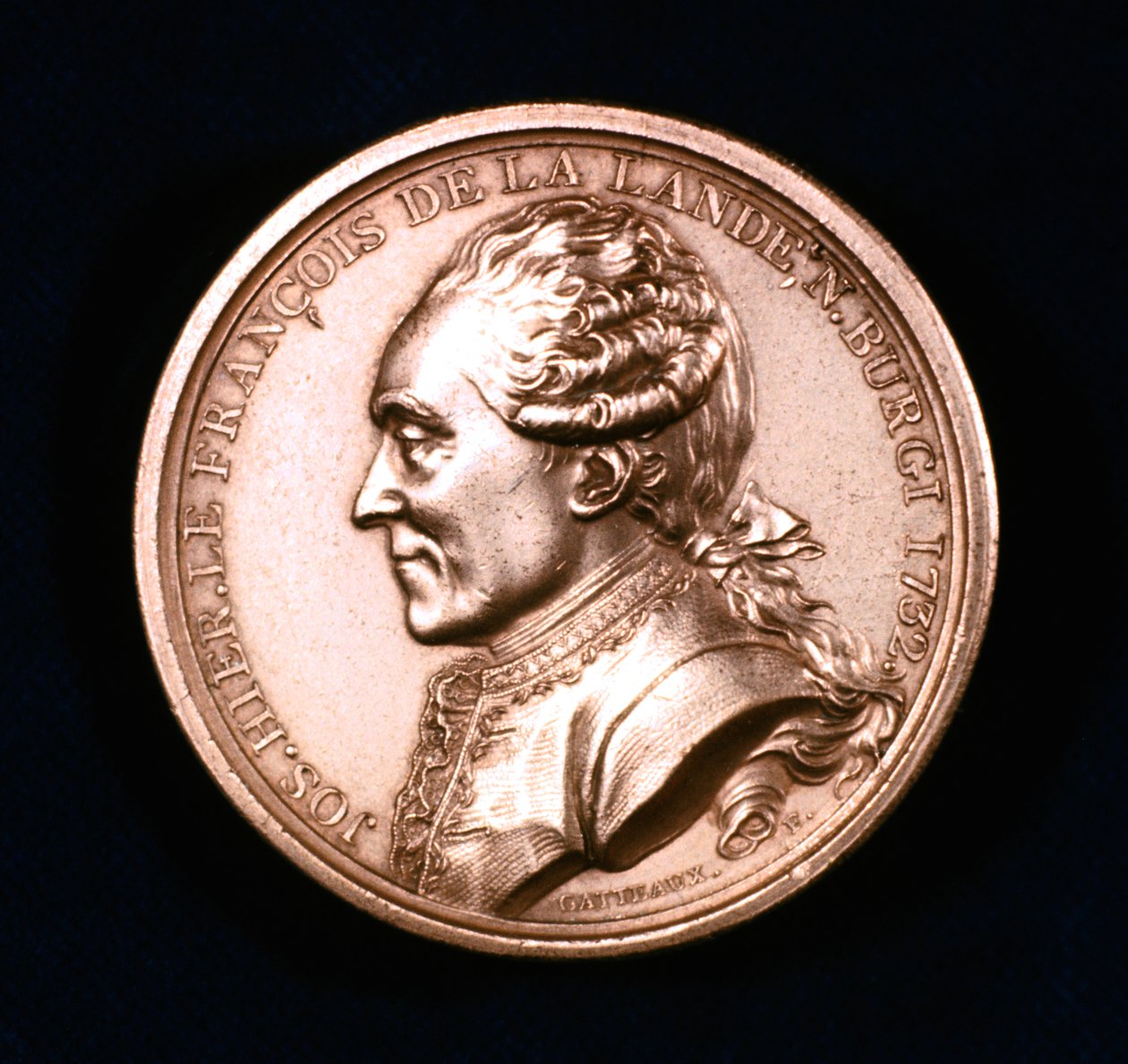 Joseph Jerome Lefrancais de Lalande francia csillagász, XIX alkotó: Unbekannt
