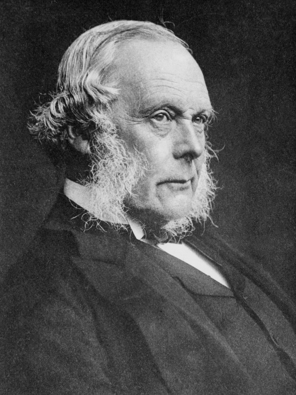 Joseph Lister, angol sebész és az antiszeptikus sebészet úttörője, 1890 alkotó: Unbekannt