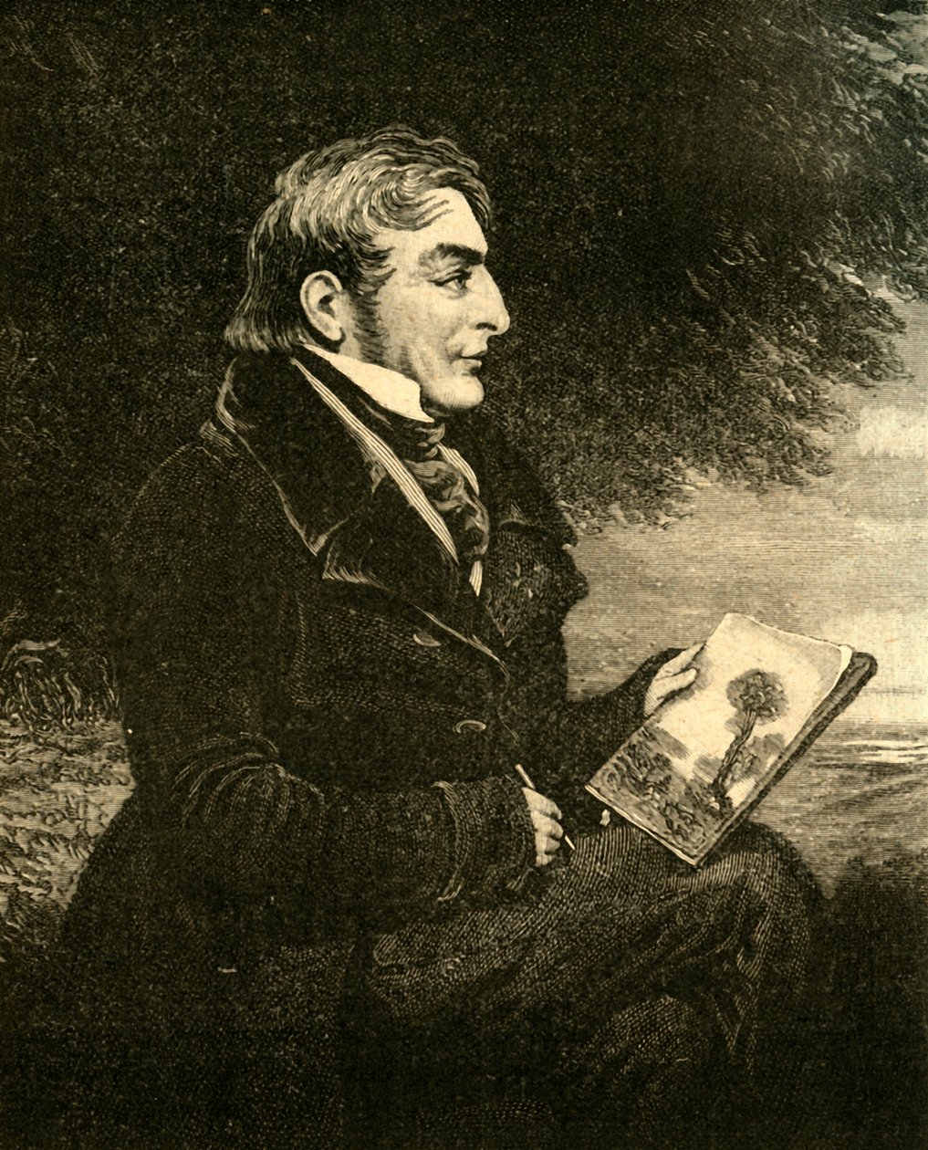 Joseph Mallord William Turner angol festő, 1840 c1890. alkotó: Unbekannt
