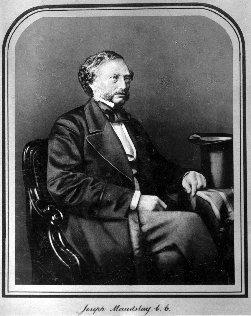 Joseph Maudslay angol mérnök, 1850 körül alkotó: Unbekannt