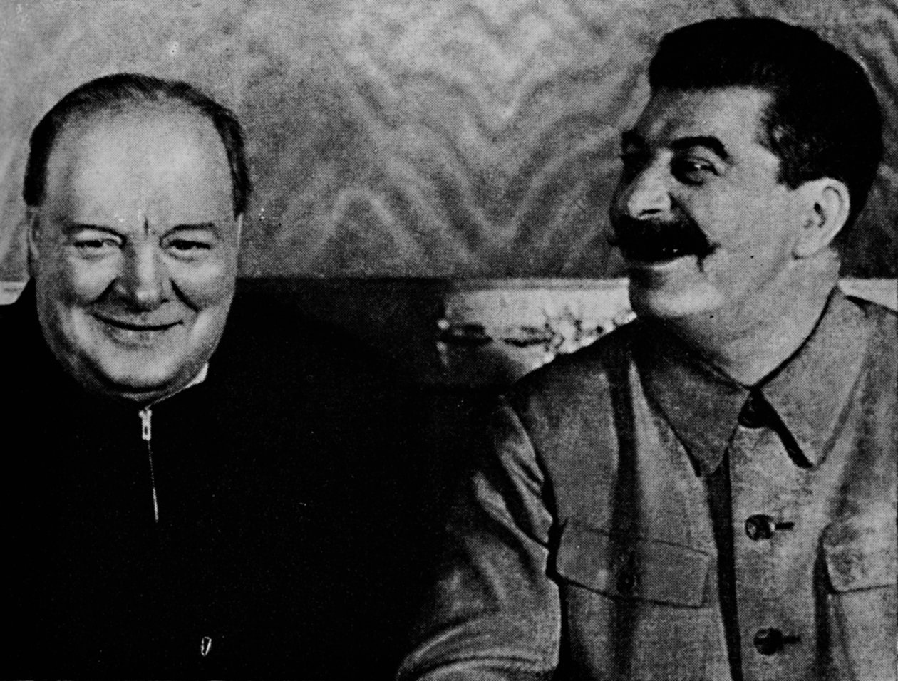 Joseph Sztálin és Mr. Churchill 1942, 1945. alkotó: Unbekannt
