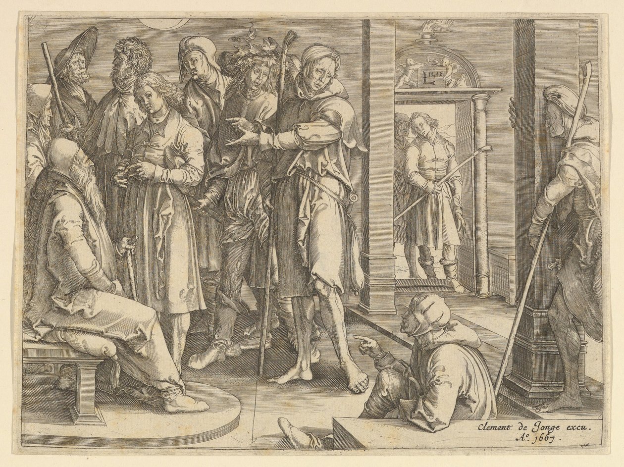 József meséli álmait Jákobnak másolat, 1640-70. alkotó: Unbekannt