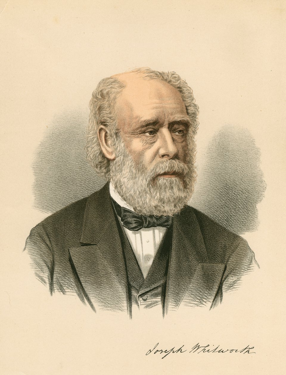 Joseph Whitworth, brit mérnök és feltaláló, 1880 alkotó: Unbekannt