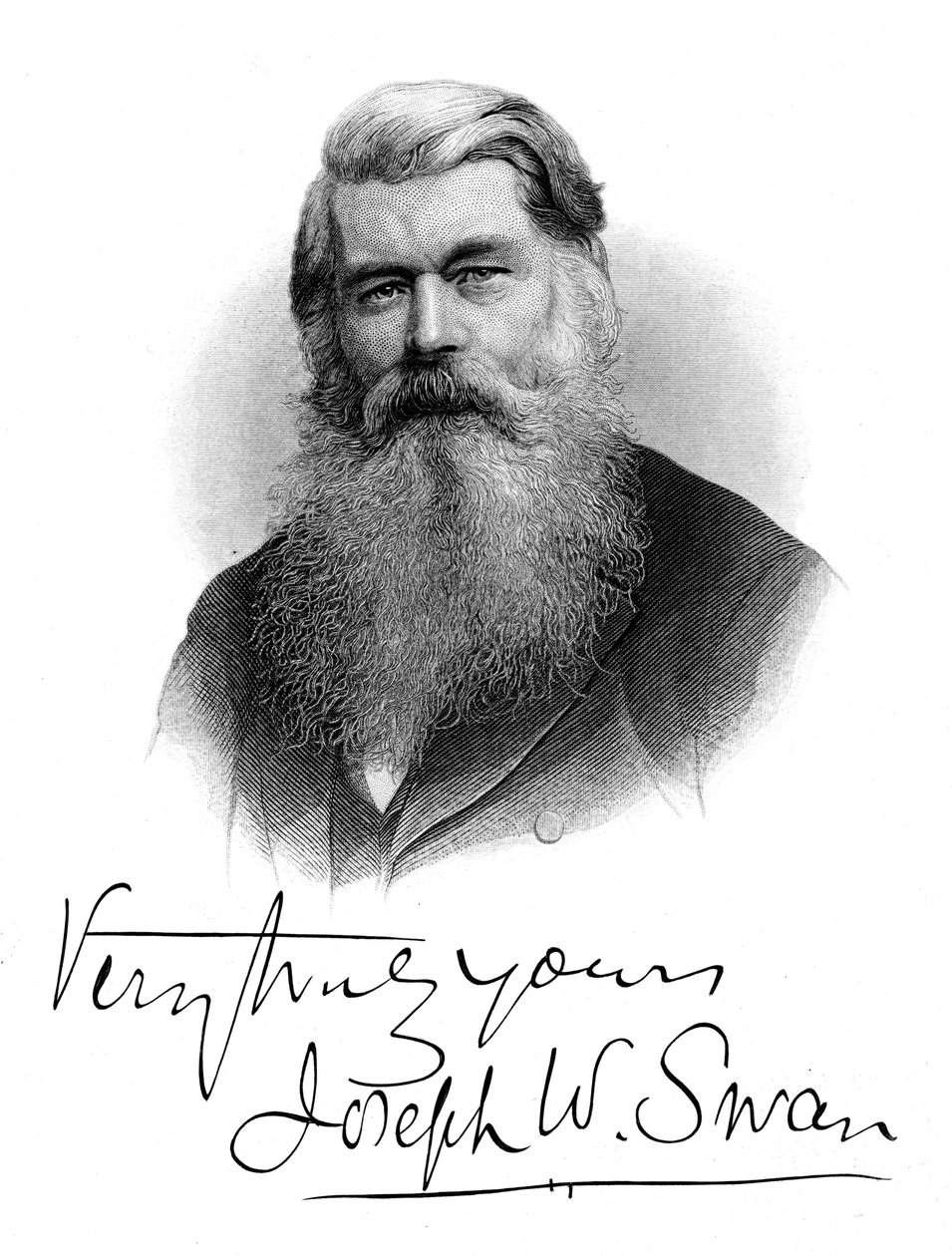 Joseph Wilson Swan, 1880 alkotó: Unbekannt