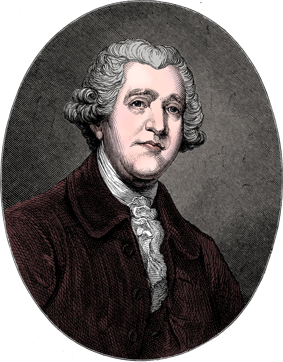 Josiah Wedgwood, 18. századi angol iparos és fazekas, 1880 körül. alkotó: Unbekannt