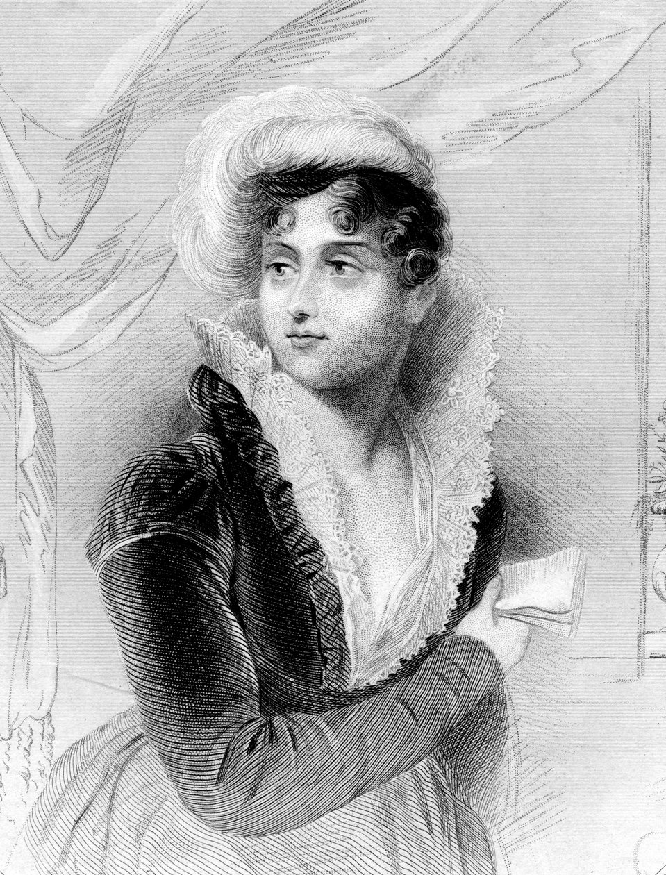 Joséphine de Beauharnais, Napóléon Bonaparte első felesége és Franciaország császárnéja, XIX. alkotó: Unbekannt