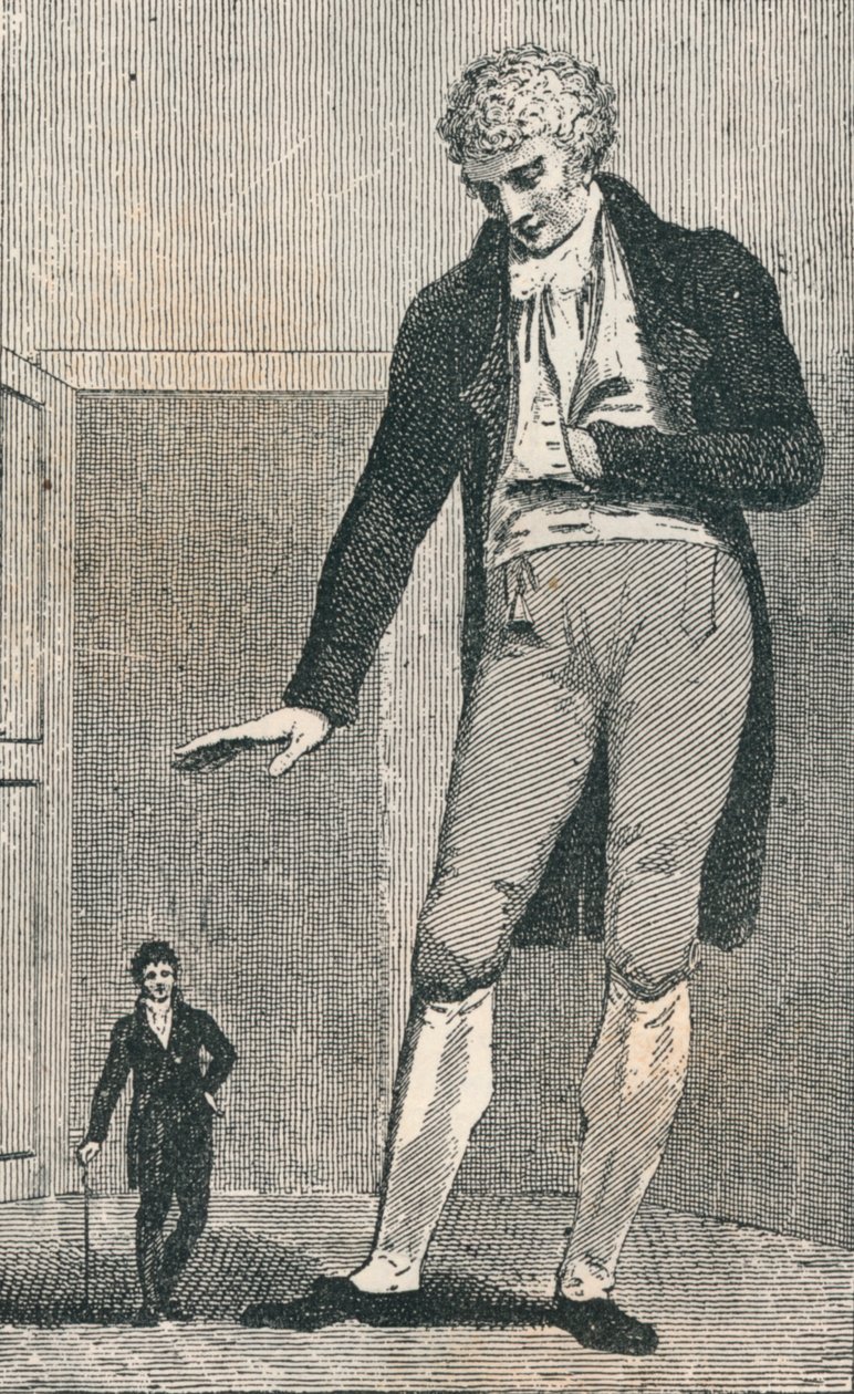 Jozef Boruwlaski 1739-1837 és Patrick Cotter OBrien 1760-1806, c1780 1894 alkotó: Unbekannt