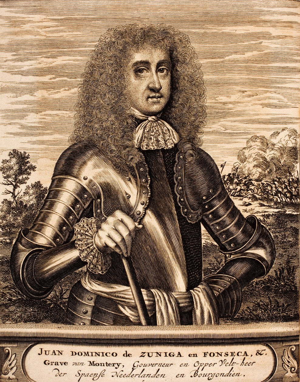 Juan Domingo de Zúñiga y Fonseca, Monterrey grófja 1640-1716, 1675. alkotó: Unbekannt