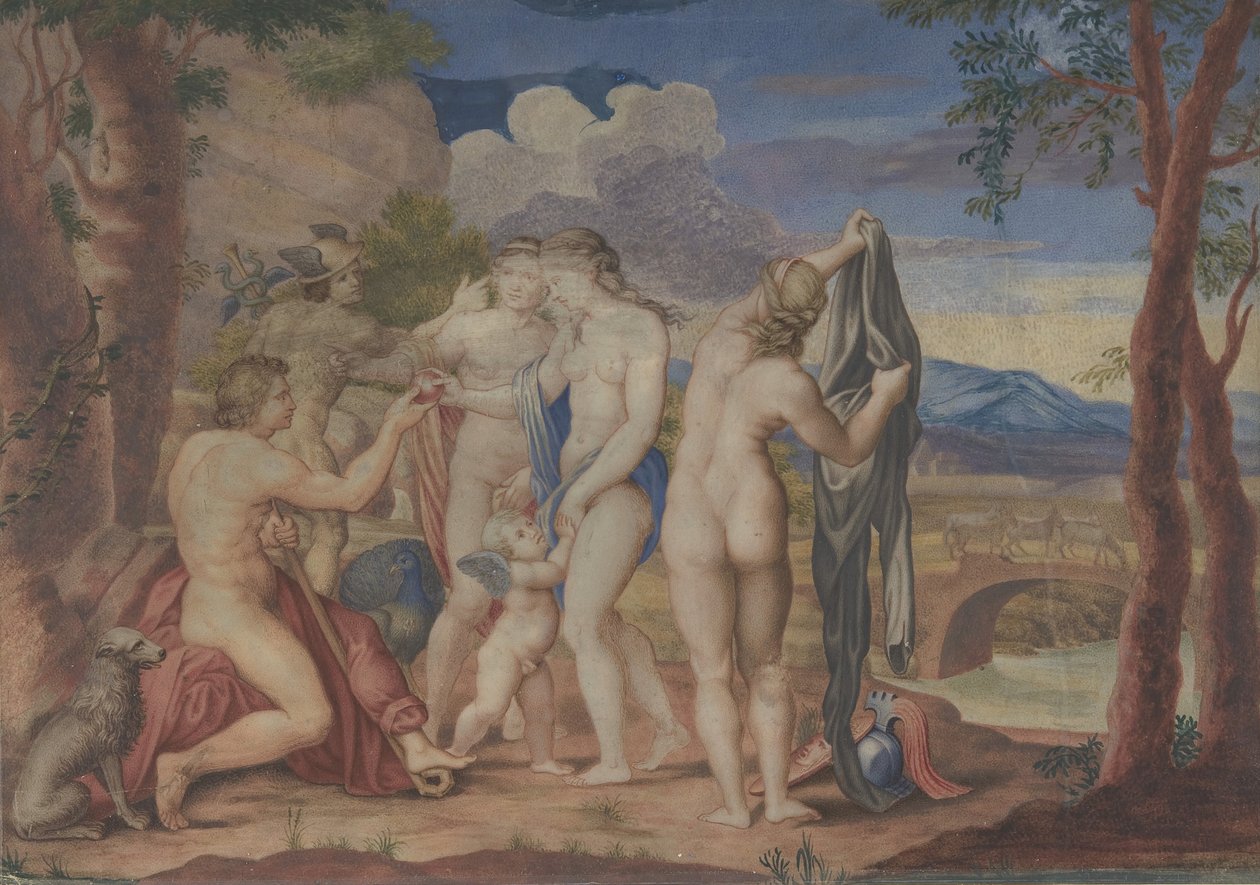 Párizsi ítélet, 1800-1900. alkotó: Unbekannt