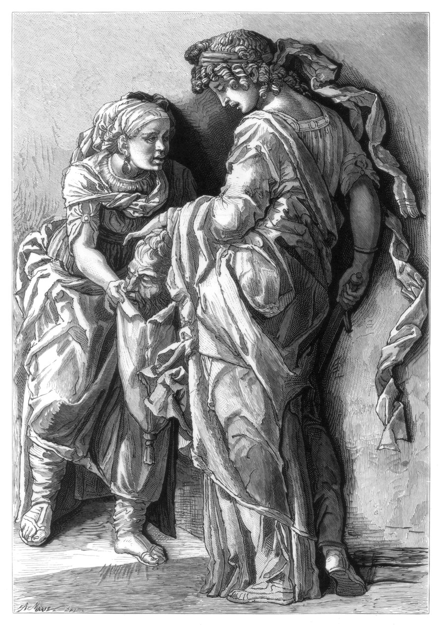 Judit és Holofernész, 1870 alkotó: Unbekannt