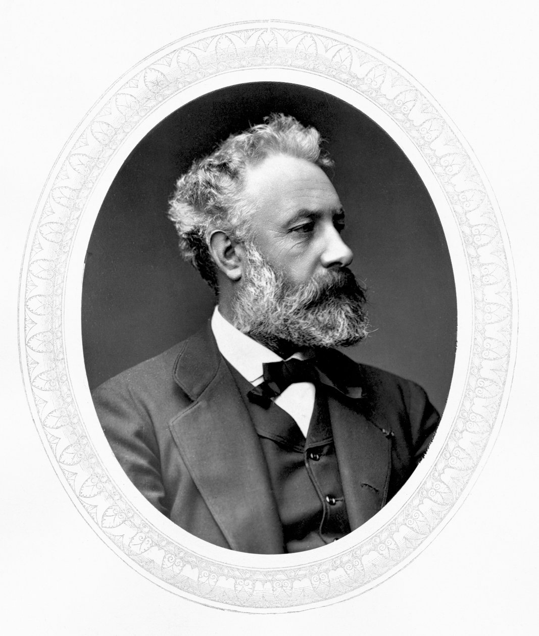 Jules Verne, francia kaland- és tudományos-fantasztikus író, 1880 alkotó: Unbekannt