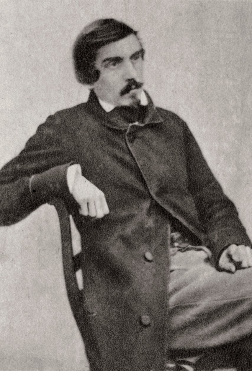 Jules de Goncourt francia író, 1868 alkotó: Unbekannt
