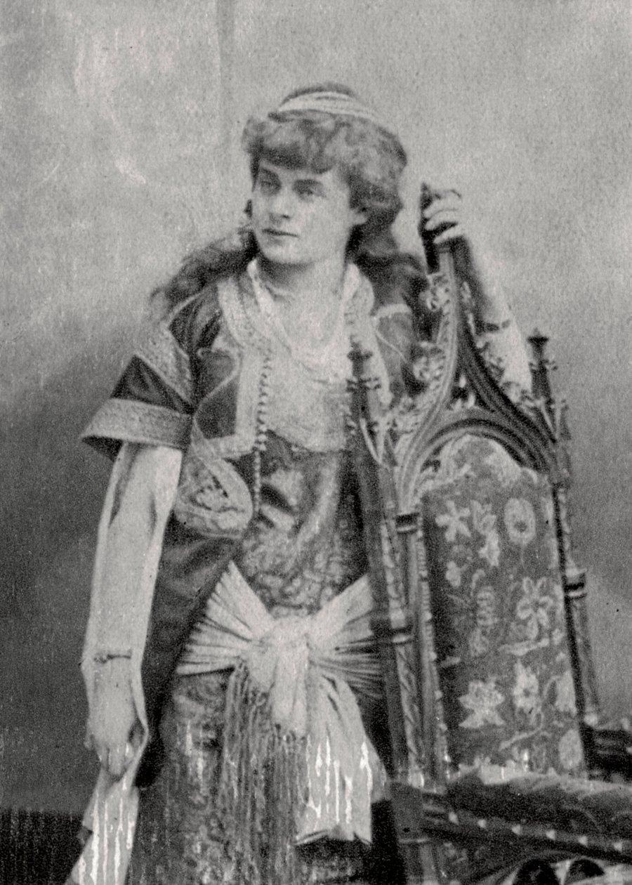 Julie Feyghine francia színésznő, 1881 alkotó: Unbekannt