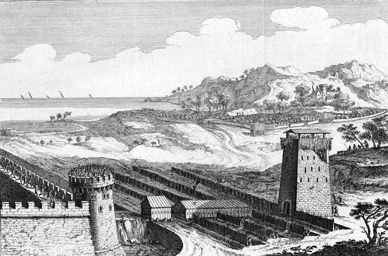 Julius Caesars Marseille ostroma, ie 49. 18. század alkotó: Unbekannt