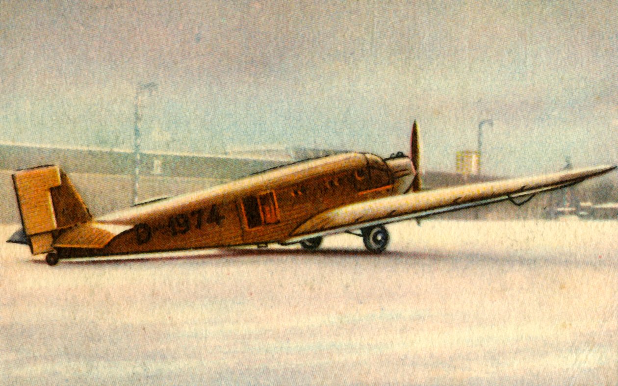 Junkers Ju 52 repülőgép, 1932. alkotó: Unbekannt