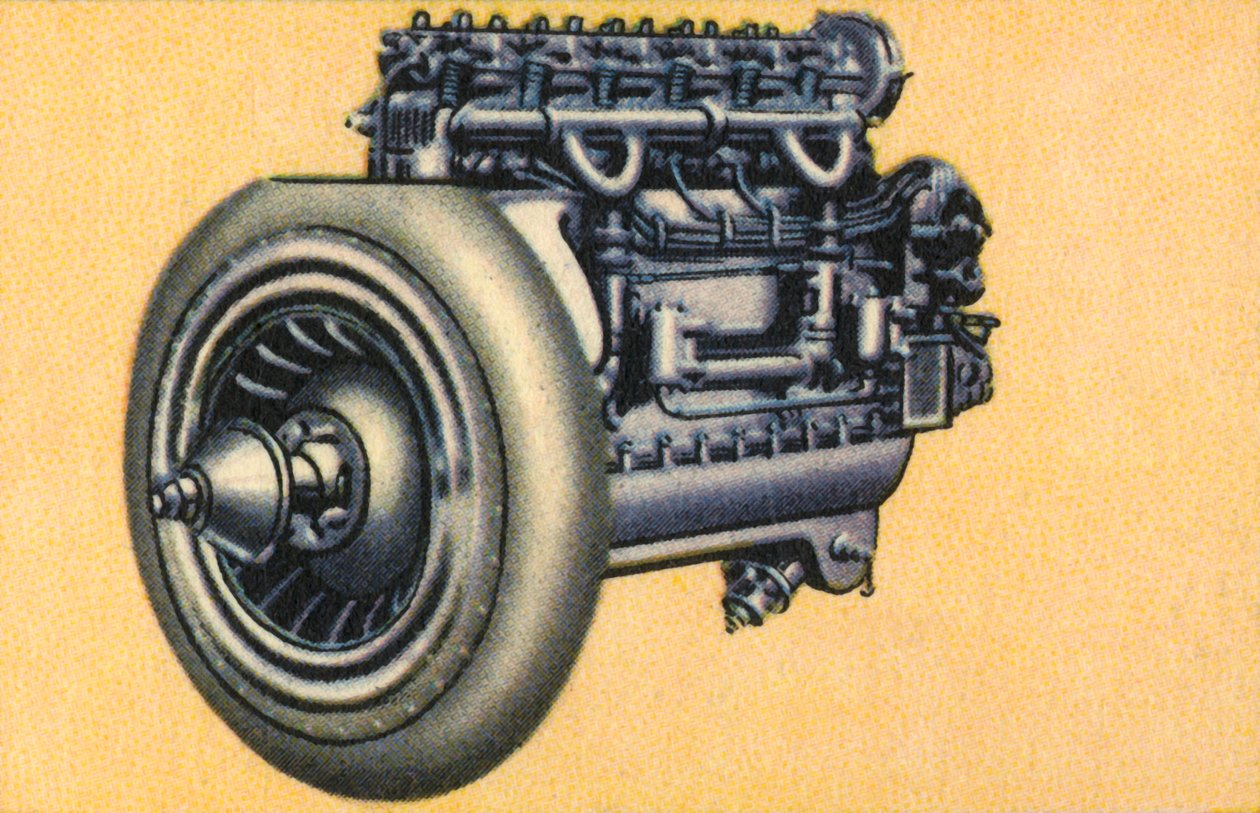 Junkers L 1, 80 lóerős repülőgépmotor, 1932. alkotó: Unbekannt