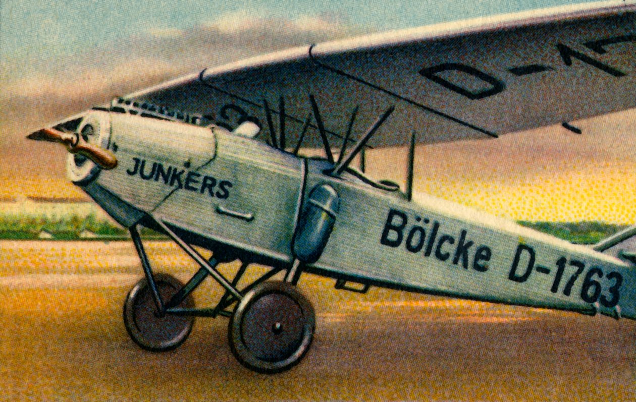 Junkers T 26E repülőgép, 1920-as évek, 1932. alkotó: Unbekannt