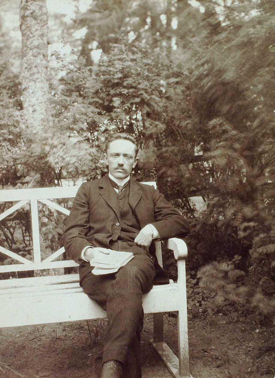 Jurgis Baltrusaitis litván költő, XX. század eleje alkotó: Unbekannt