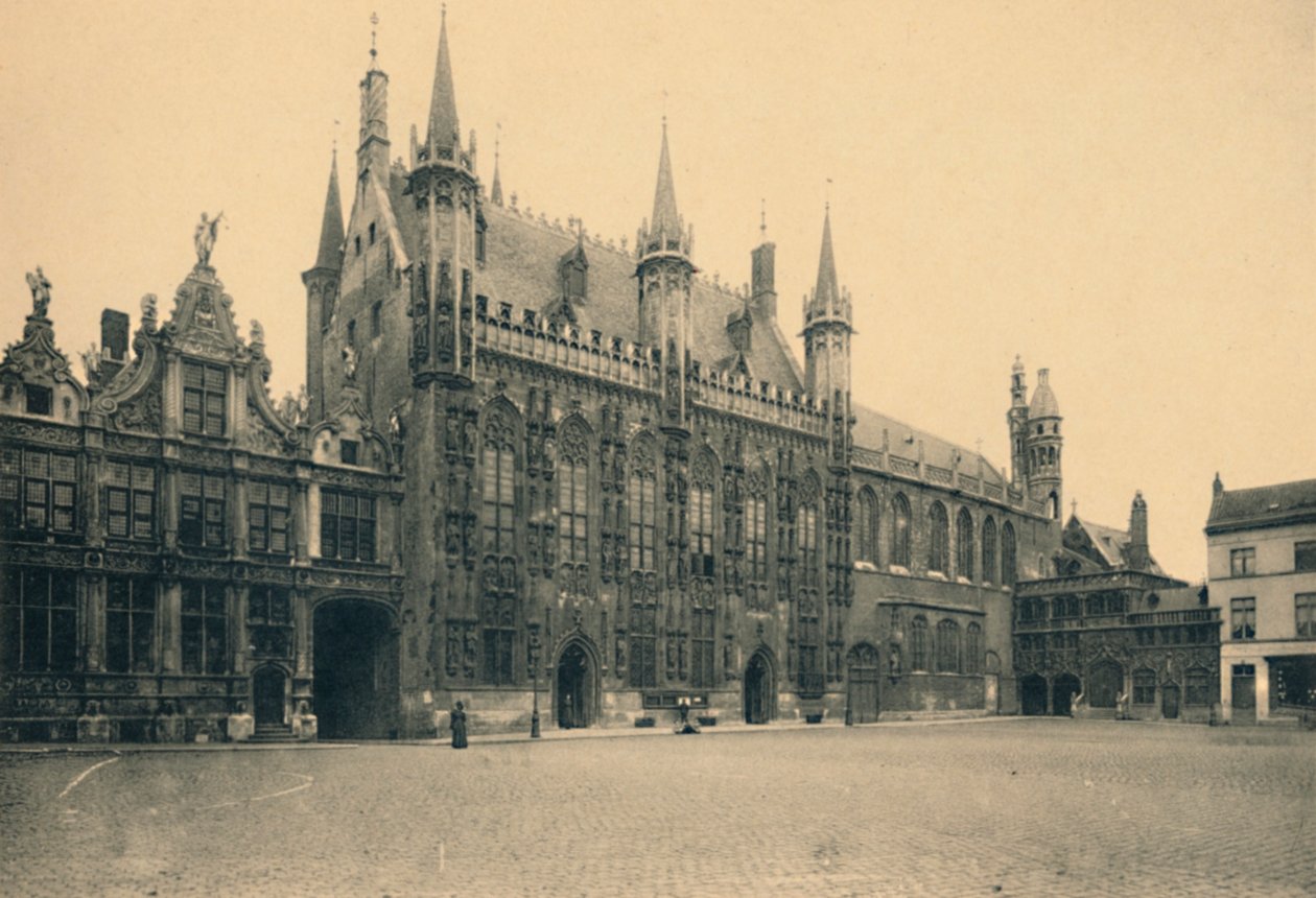 Igazságügyi Palota, Városháza és a Szent Vér kápolna, 1910 alkotó: Unbekannt