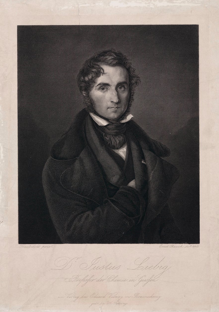 Justus von Liebig német kémikus alkotó: Unbekannt