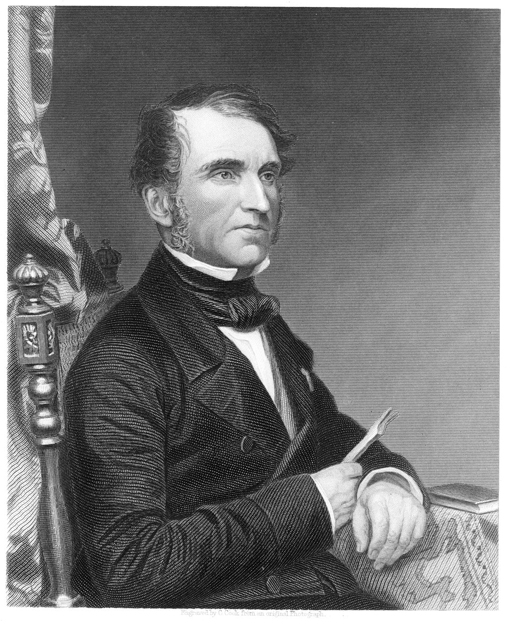Justus von Liebig, német kémikus, 1860 körül alkotó: Unbekannt
