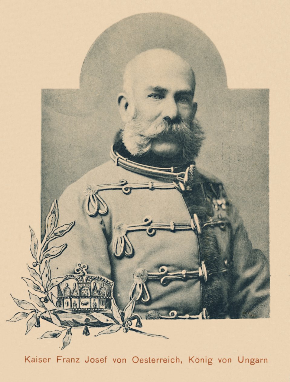 Ferenc József osztrák császár, magyar király, c1910. alkotó: Unbekannt